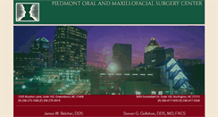 Desktop Screenshot of piedmontoral.com